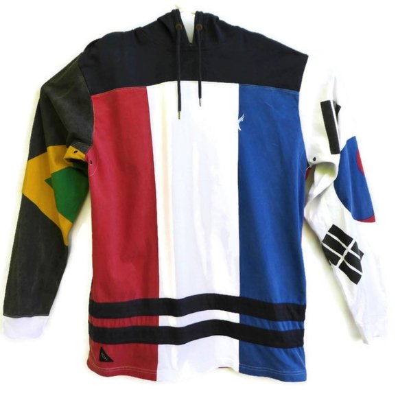 10Deep VCTRY MCMXCV Hoodie Sweatshirt Patriotic Flag 2X XXL - Picture 3 of 8